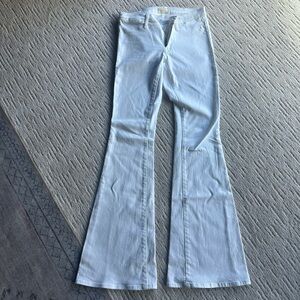 MOTHER White Denim Jeans